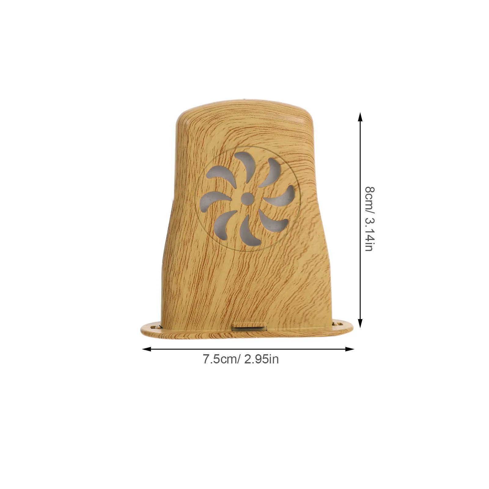 2Pcs Guitar Sound Hole Humidifier Acoustic Wood Grain Moisturizer Maintains Optimal Humidity Protects Musical Instruments