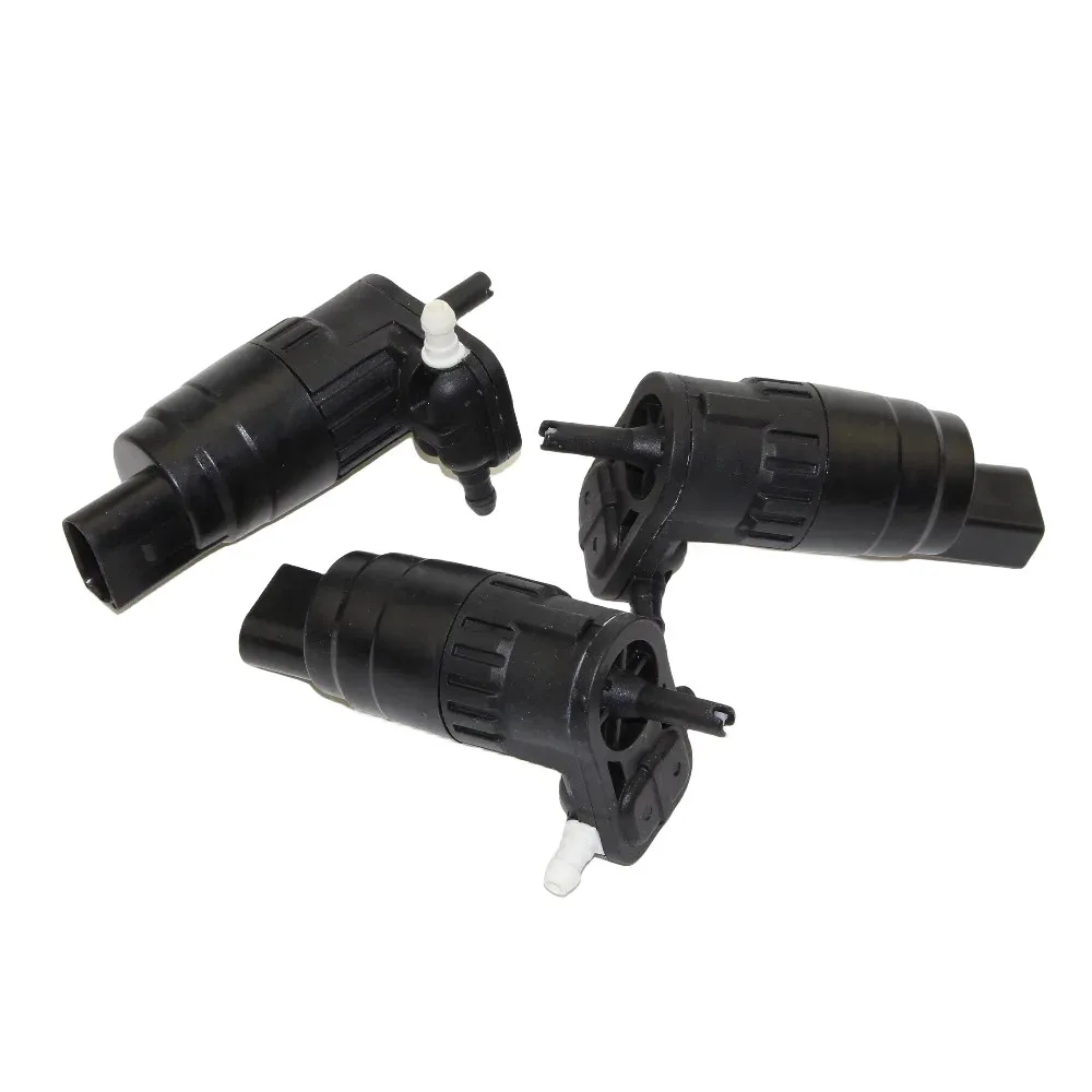 3pcs Genuine Washer Nozzle Spray Pump For VW Touareg Golf MK5 MK6 GTI Rabbit A3 8P 2.0 1K6 955 651 1K6955651 Oem 2006-2014