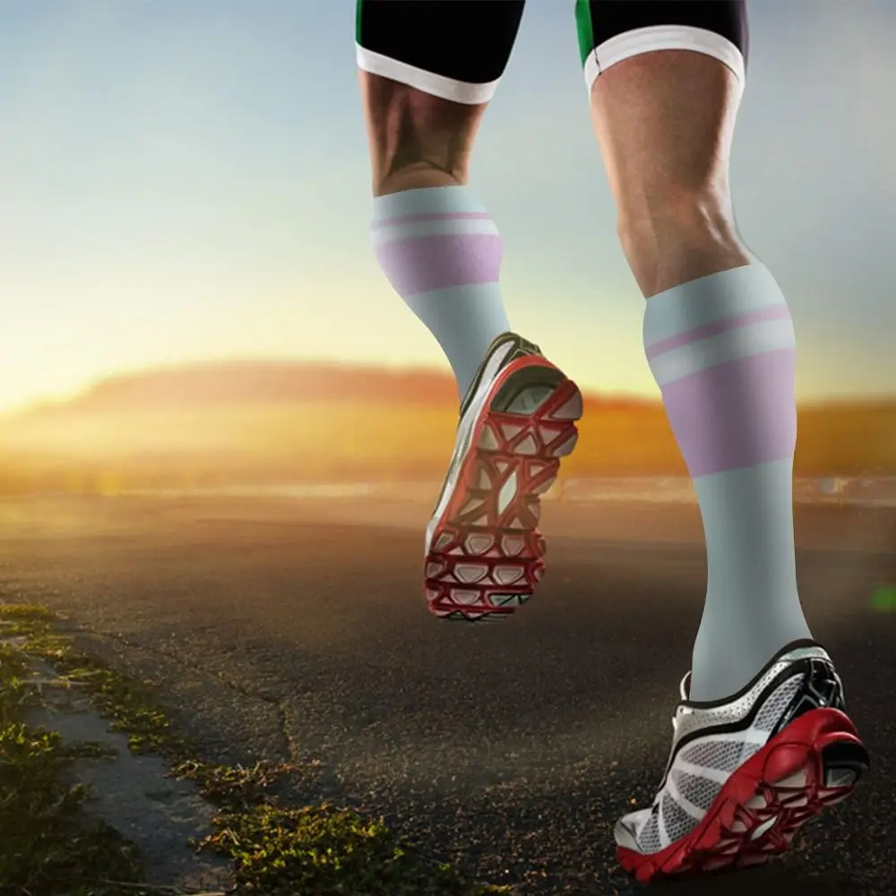 3 Pairs Elastic Compression Socks Comfortable Swelling Reduction Compression Hosiery Varicose Vein Relief Calf Stockings