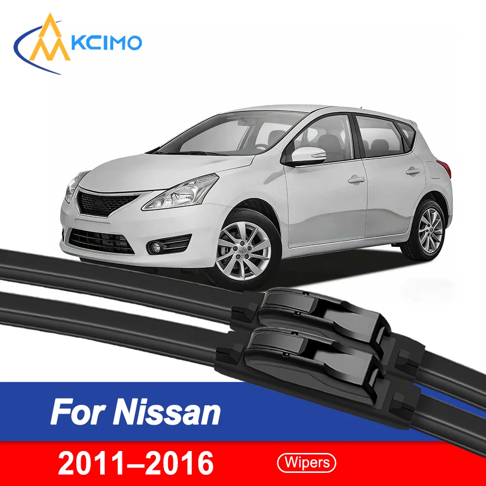 

Silent Frameless Wiper Blades for Nissan Tiida C12 2011–2016 – Smooth, Streak-Free Visibility for City & Highway Driving