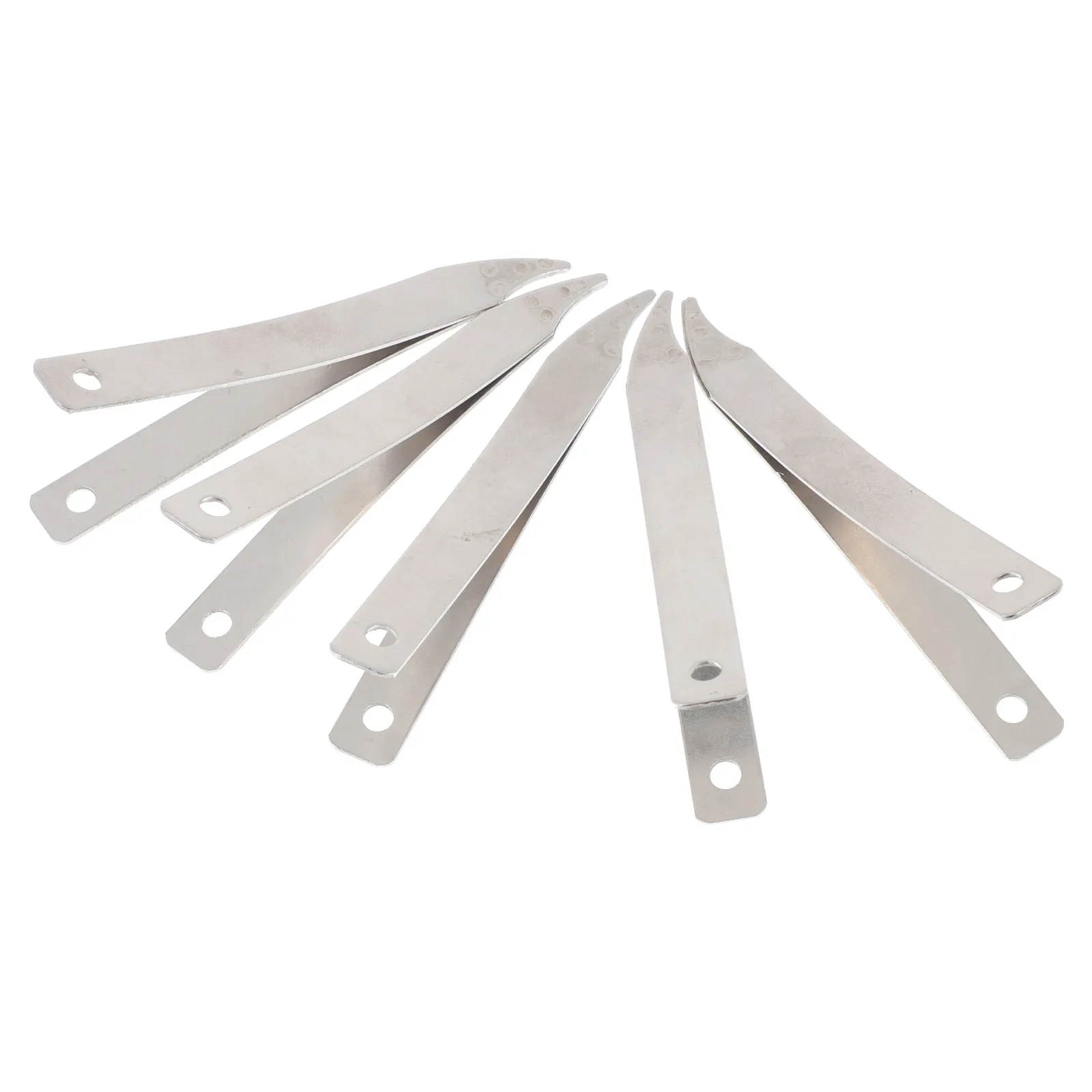 5pcs Stainless Steel Needle Clips for Insole Making – Ergonomic DIY Shoe Sole Handwork Tools