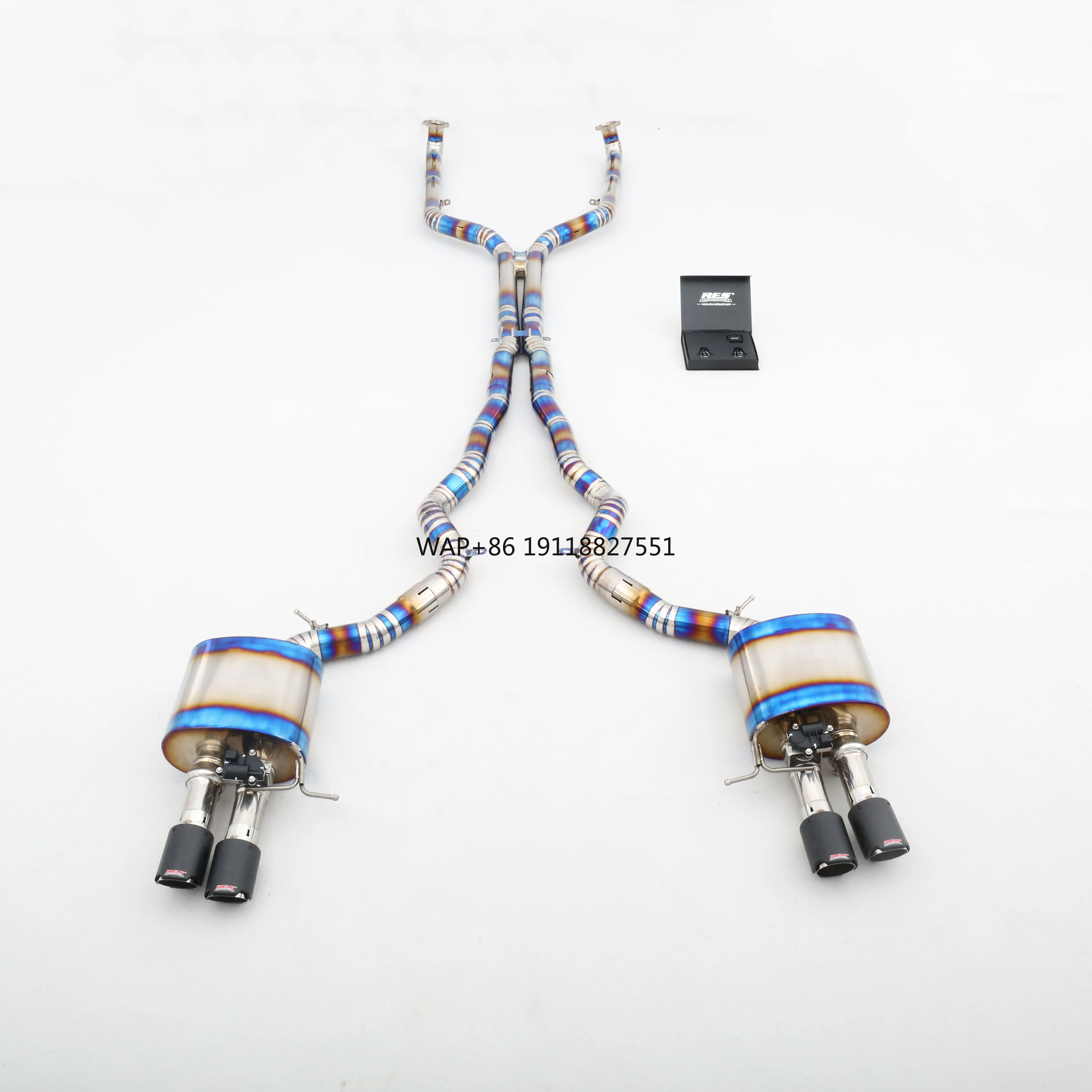 

Factory Customizable M5 F10 4.4T Exhaust System 304 Stainless Steel/Titanium Valves