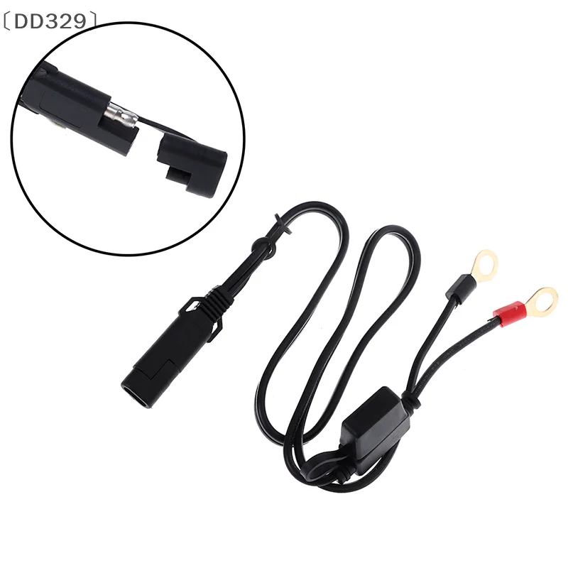 itariaDD329 soiMotorcycle Quick-Disconnect SAE-Kabel Motorrad-Batterieklemmenring-Anschluss-Kabelbaum 12 V Ladegerät Y-Adapterkabel ﻿