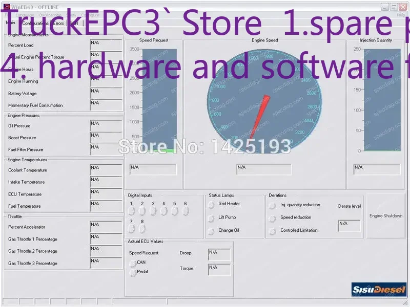 TruckEPC3 AGCO SISU Power WinEEM3 Service Tool 1.2.1.1 (WinTest) CD view 4