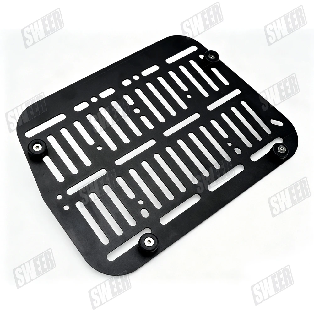 Universal Modified Motorcycle Side Bag Bracket, Multifunctional Side Box Hanging Board, Motorcycle Travel Hanging Backpack