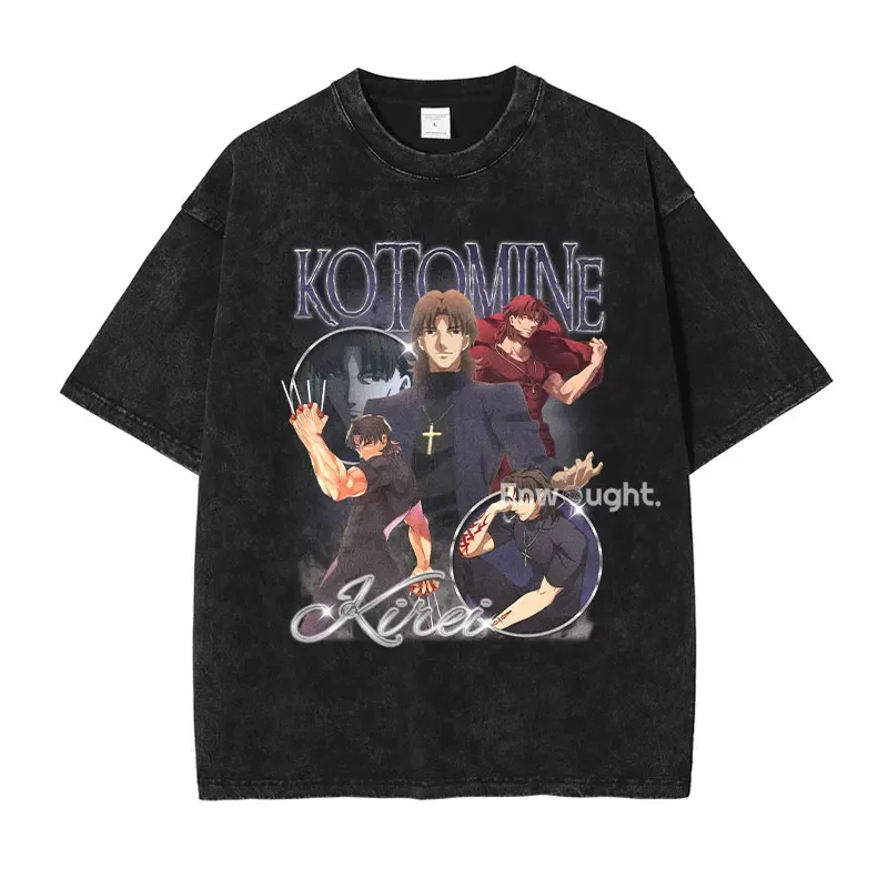 أنيمي مصير رين خمر غسلها جديد وصول ملابس رجالي تي شيرت أوم الجرافيك تي شيرت الرجال التي شيرت للرجال Ropa Hombre 62934