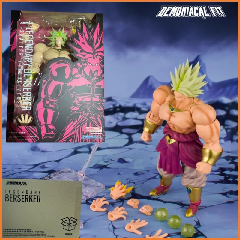 

2026 New In Stock Demoniacal Fit Broly Legendary Berserker Shatter The Universe Figure Dragon Ball Broly Action Figure Toy