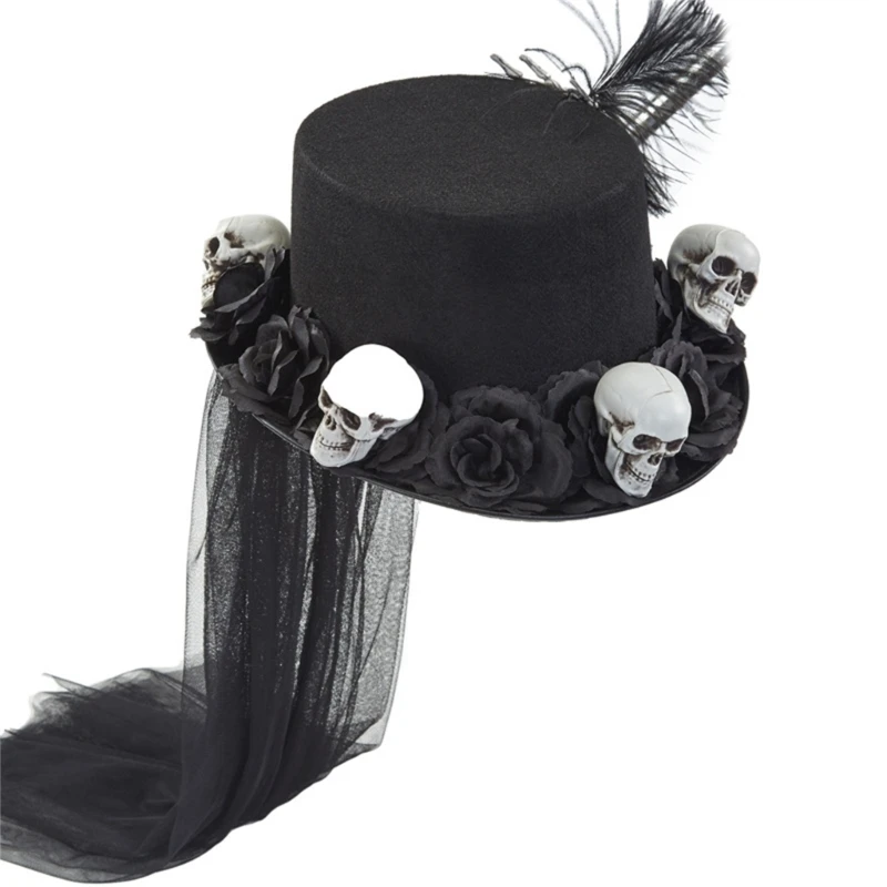 

Steampunk Hats For Women With Veil Steampunk Time Hat Halloween Party Steampunk Top Hat Steampunk Goth Top Hat