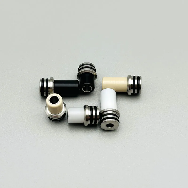 DIY 510 Heat Resistance Drip Tip 316ss PEEK POM internal Diameter 3.8mm For 510 Thread Tank Atomizer RTA RDA Vape Accessories