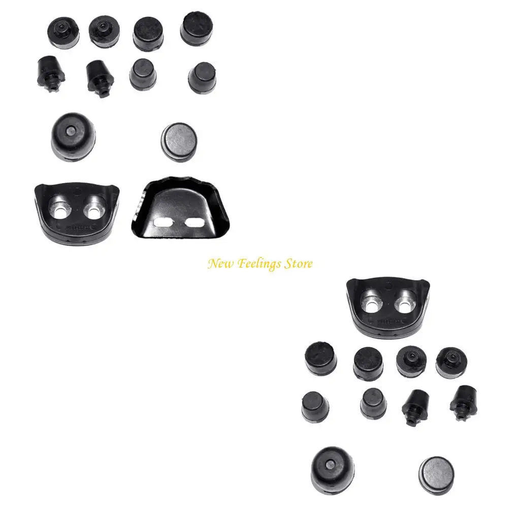 

J6BF CAR Дверные дверные амортизаторы амортизаторы дверной буферные колодки снижение шума для Pajero v43