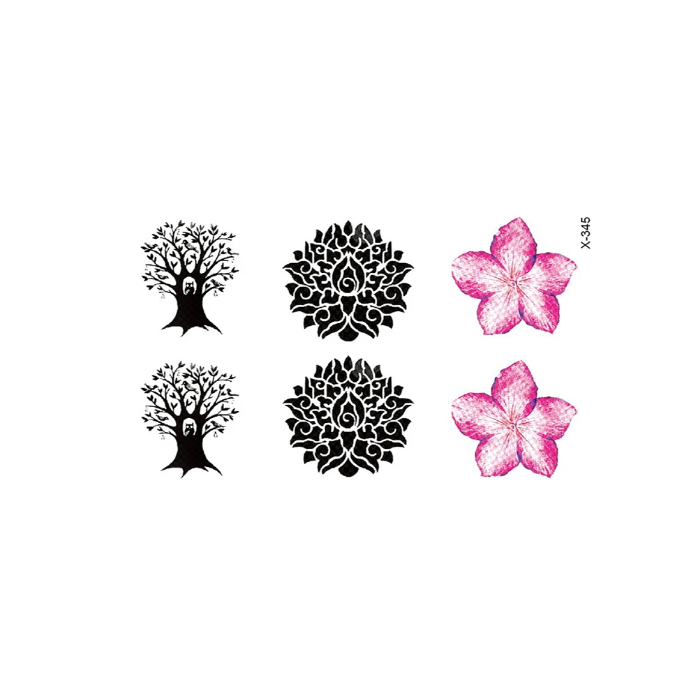 100 قطعة الوشم المؤقت بالجملة ملصقات نقل المياه الجمال ماكياج الجسم الفن النص الجناح للرجل المرأة 105x60 مللي متر ، وهمية ، الحب