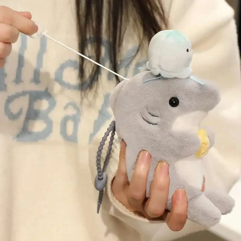 15CM Kawaii น่ารัก Otter Seal Whale Shark Platypus ตุ๊กตาของเล่นตุ๊กตานุ่ม AnimalDolls สําหรับเด็กหญิงของขวัญ