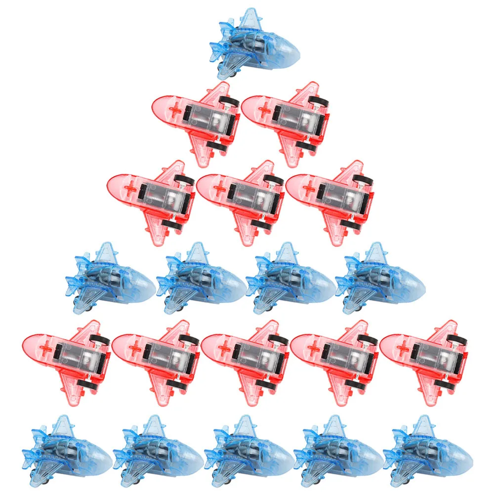 مجموعة لعب طائرات التراجع مكونة من 24 قطعة، طائرة احتكاك شفافة للأطفال، ألعاب تعليمية صغيرة الحجم لتنمية الطفل #5