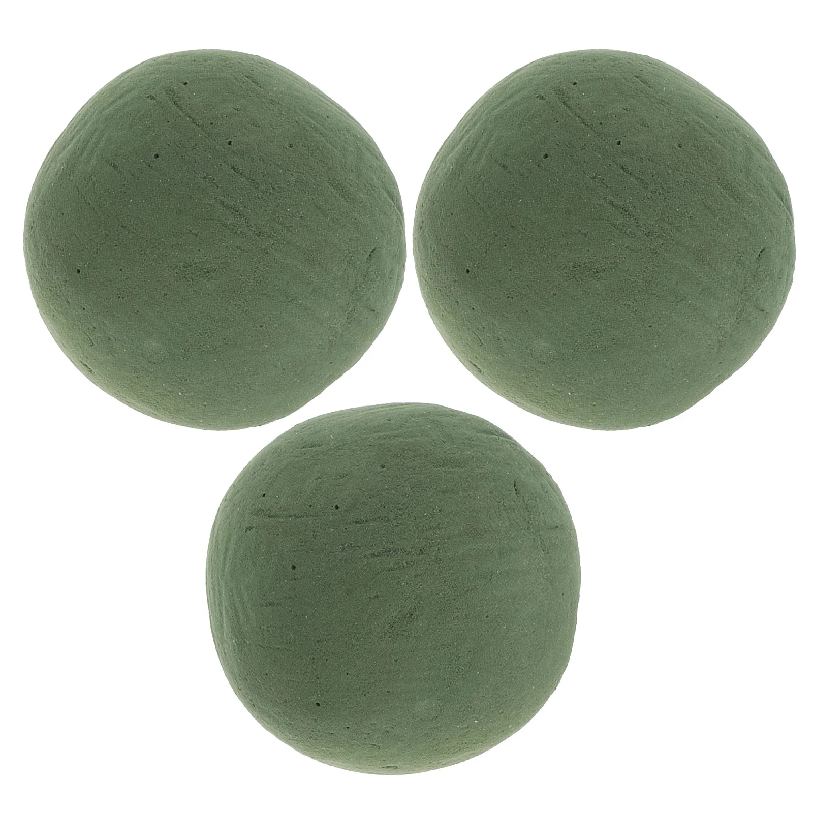 Bola redonda de espuma Floral de 15Cm, esferas de plantas húmedas verdes para soporte de ramo, artesanía de jardín, suministros de arreglo floral DIY, 3 uds.