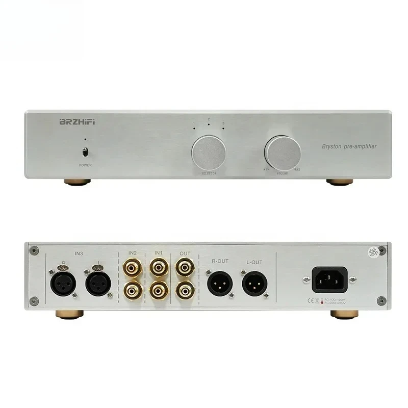 Bryston BP26 Clone Fully Balanced Low Distortion Stereo Audiophile Preamplifier for Home Theater Audio System