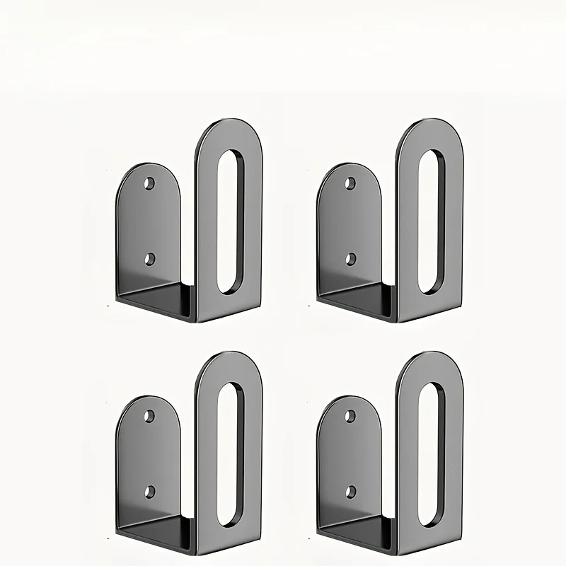 Lot de 4 étagères murales sans perçage, support de rangement adhésif pour routeur WiFi, modem et décodeur