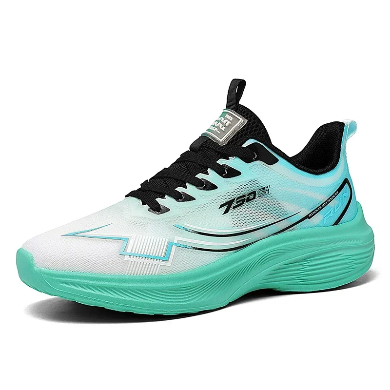 Nuevos zapatos para correr para hombre, zapatillas de deporte antideslizantes con amortiguación transpirable, zapatillas de deporte ligeras con rebote de malla, zapatos de tenis para Fitness Vapormax