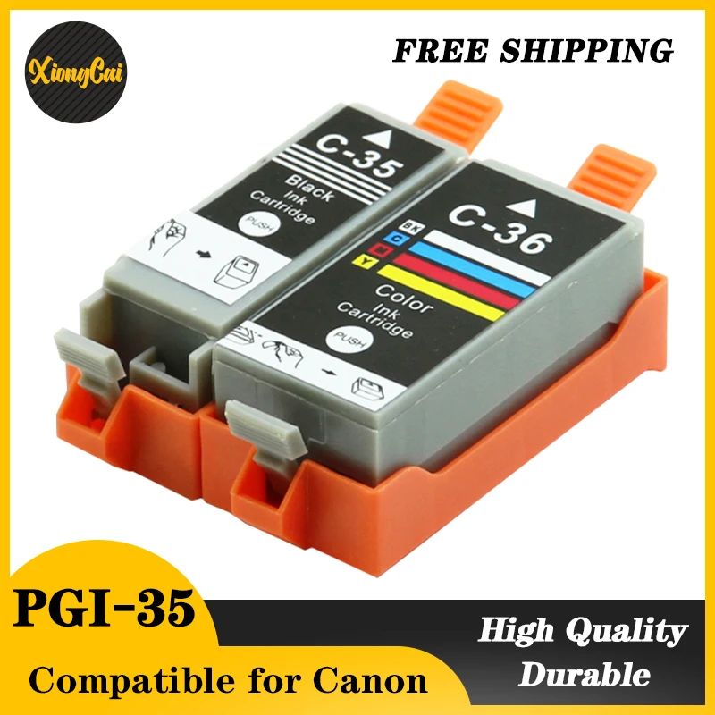 PGI-35 PGI35ตลับหมึกที่เข้ากันได้ CLI-36สี CLI36หมึก35 36 pgi35 cli36สำหรับ Canon PIXMA IP100 iP110 IP100B เครื่องพิมพ์ TR150