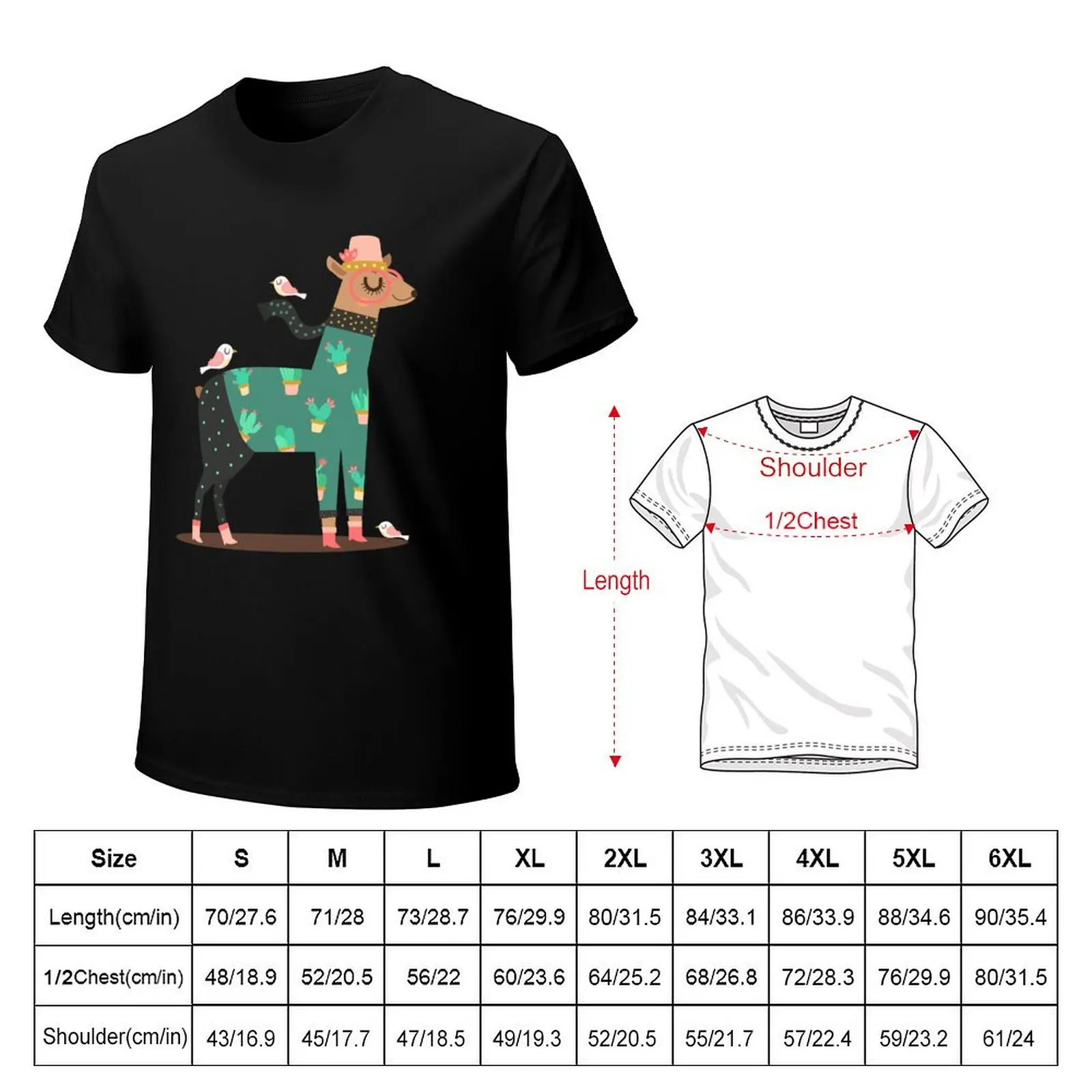 Llama T-Shirt t shirt personalised T-Shirt