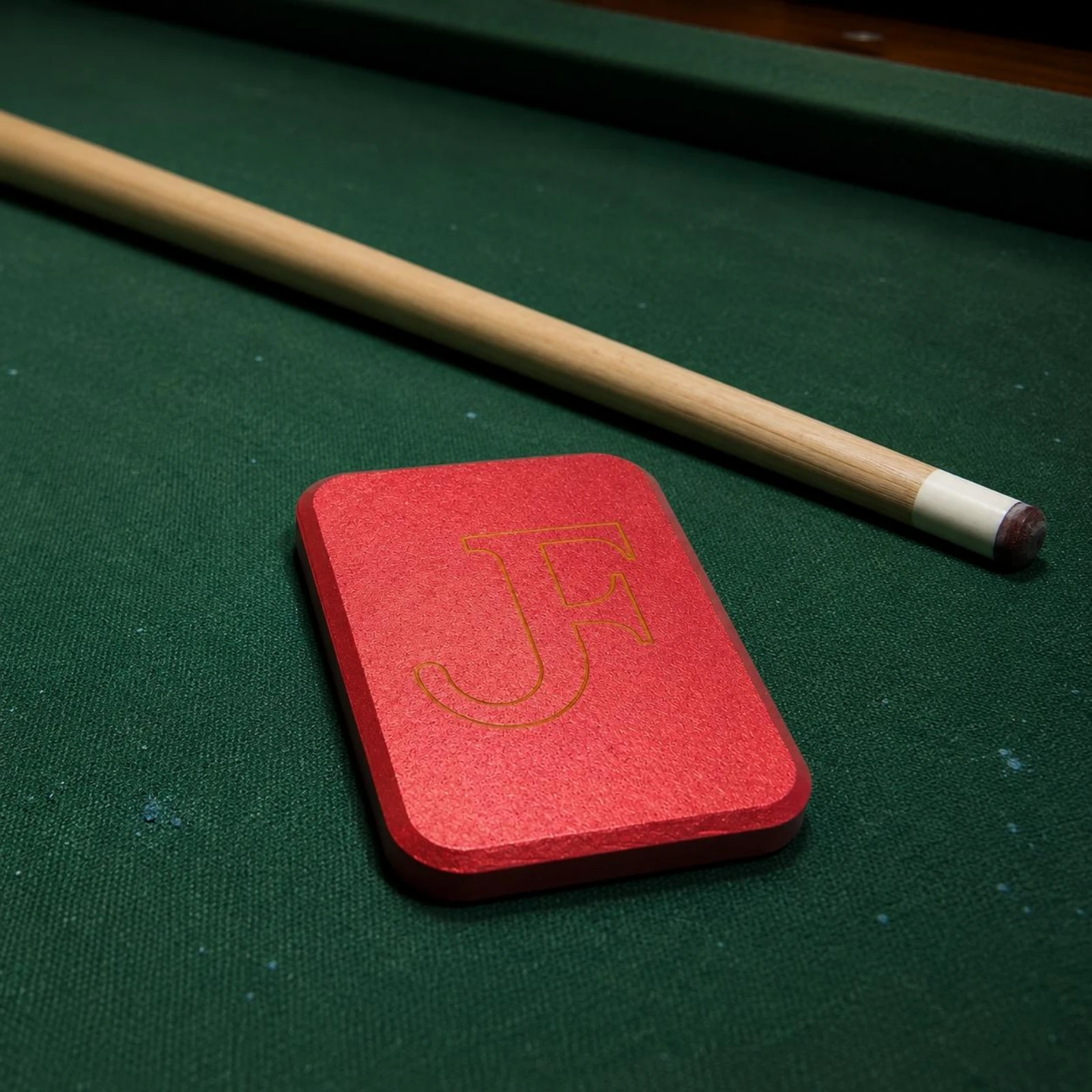 Cue Tip Repair Tool Textured Cue Tip Grinder Abrasive Grinding Plate Rounded Corners Sports Equipment Compact