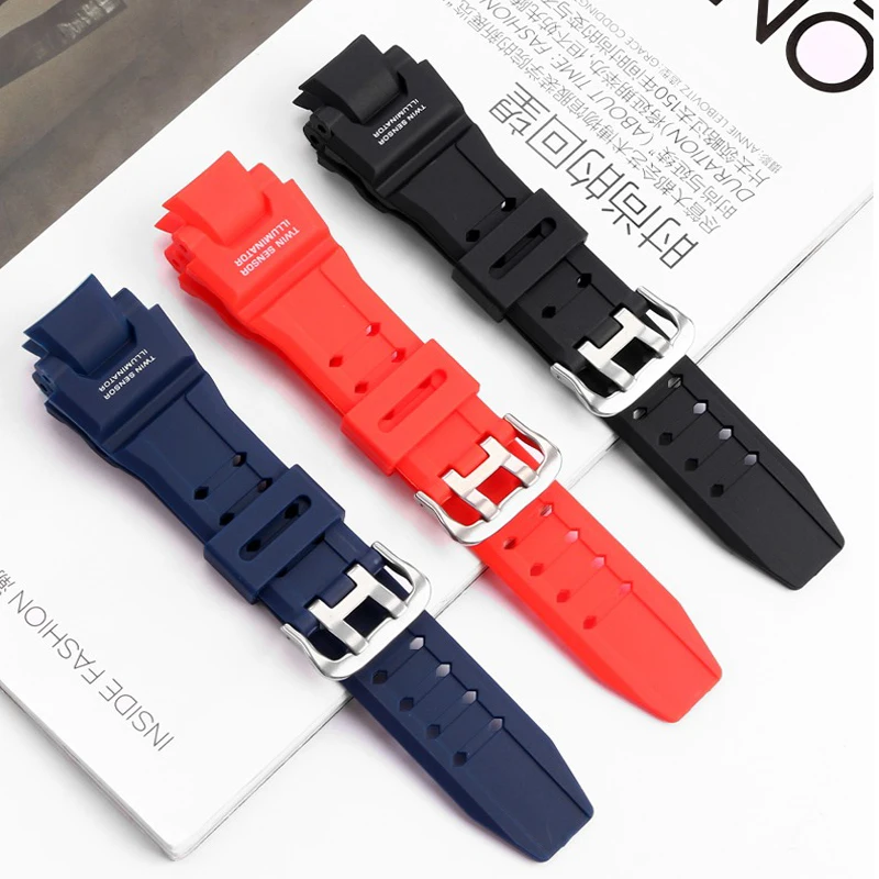 Rubber watch strap for Casio G-SHOCK watch GA-1000/1100 GW4000/G1400/GW-A1000 series Silicone Men's Bracelet Accessories