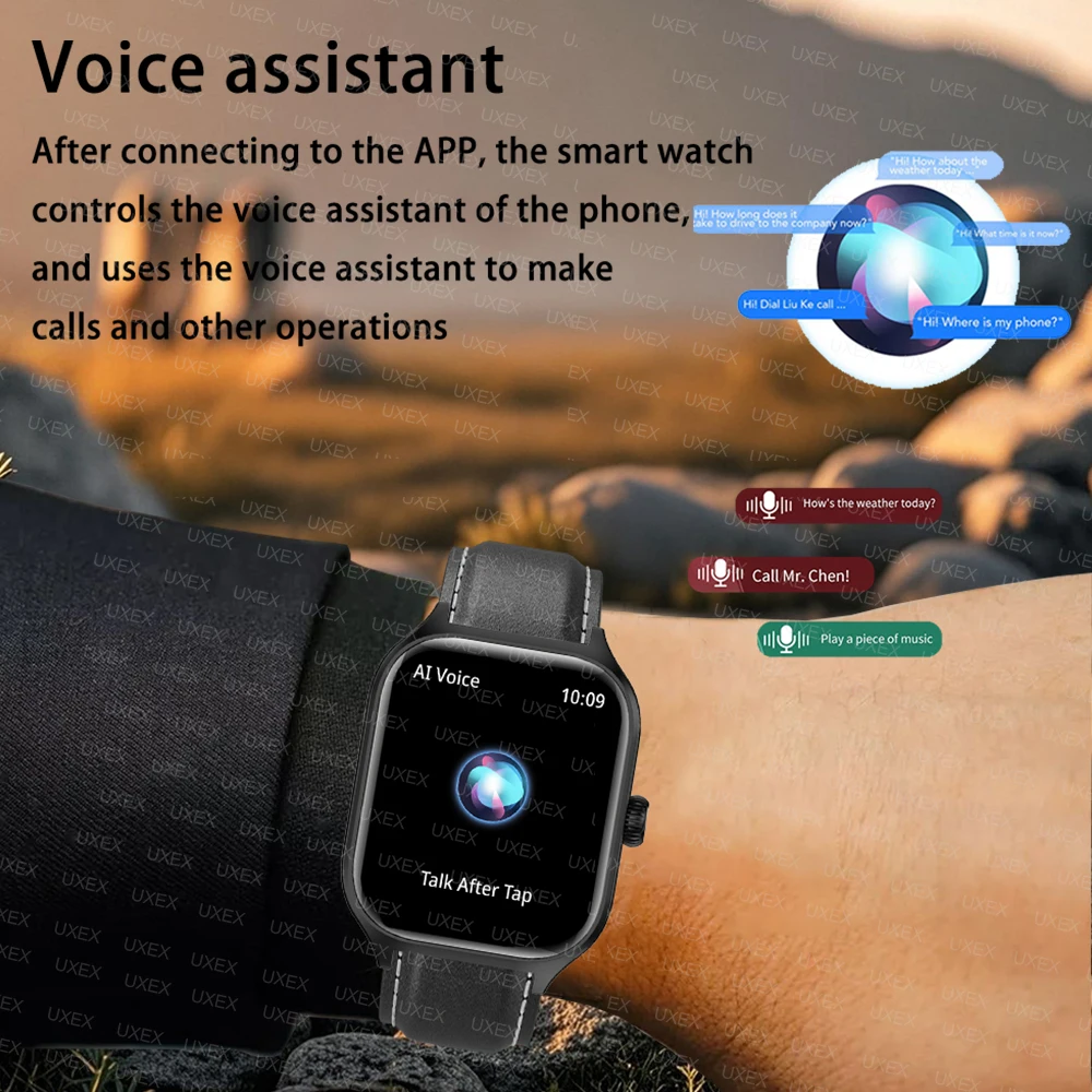 New Fashion Smartwatch Male1.77” HD Bluetooth Call Meeting Gift Alarm Clock Custom Photo Health Tracker Watch Smart Ladies 2025
