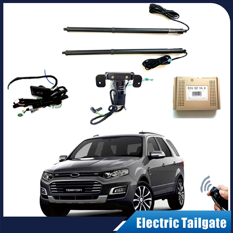 

Car Electric Tail Gate Lift Trunk Rear Door Assist System for Ford Territory 2018~2022 Original Car key Remote Control