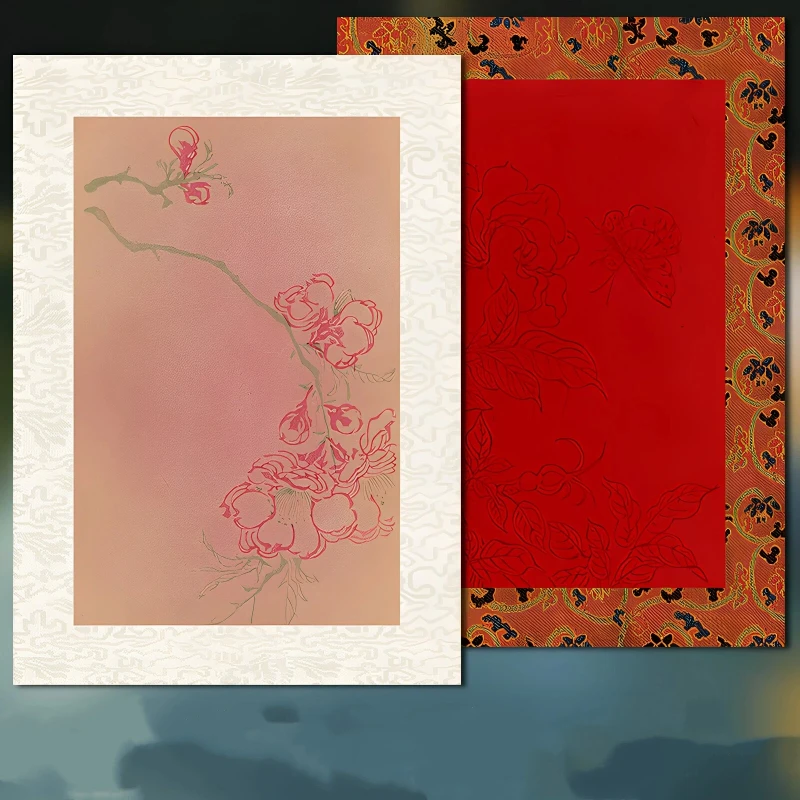 Half Ripe Marriage Certificates Xuan Paper Thickened Rice Paper Chinese Calligraphy Small Freehand Painting Creation Mount Paper