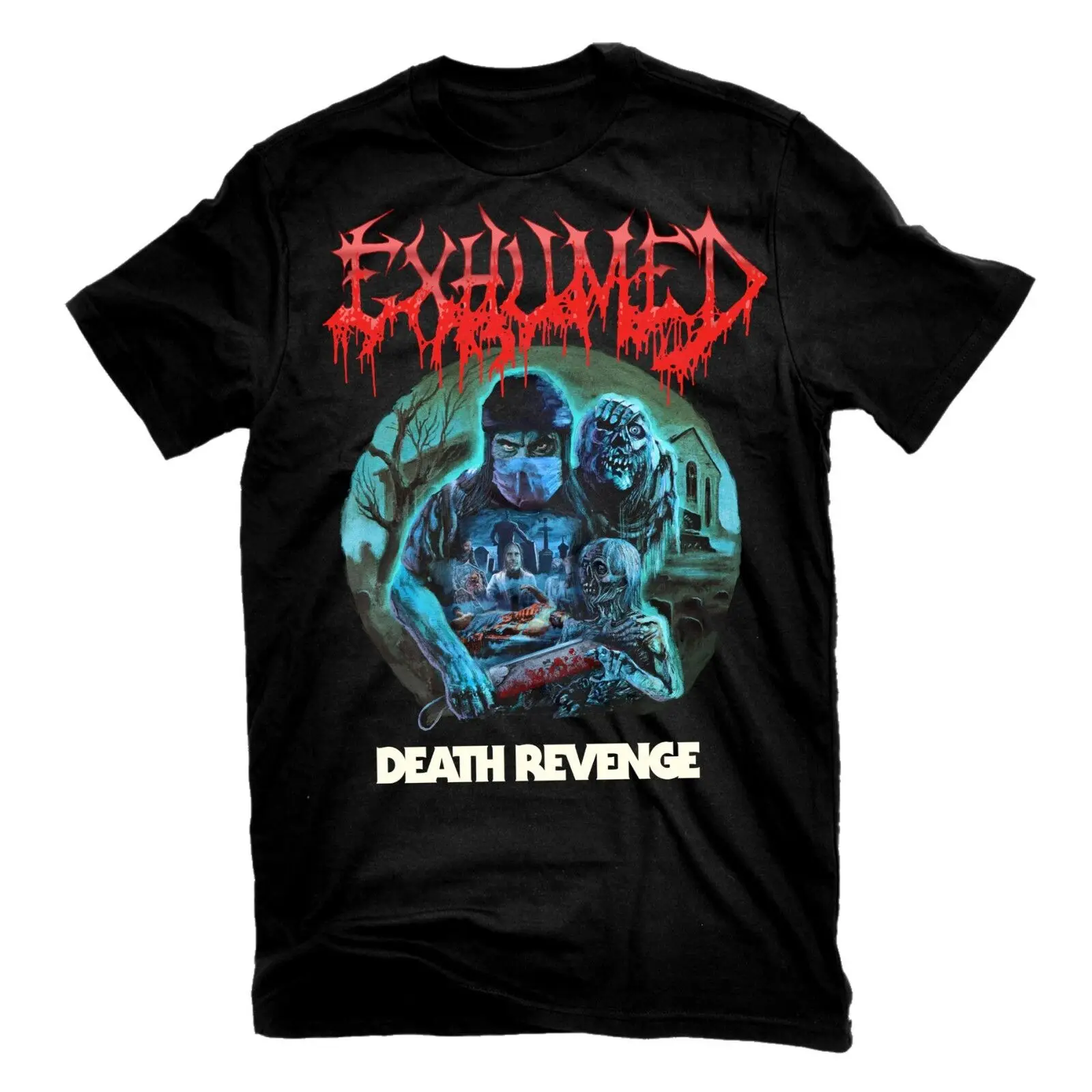 EXHUMED Death Revenge T-Shirt NEW! Relapse Records TS4518