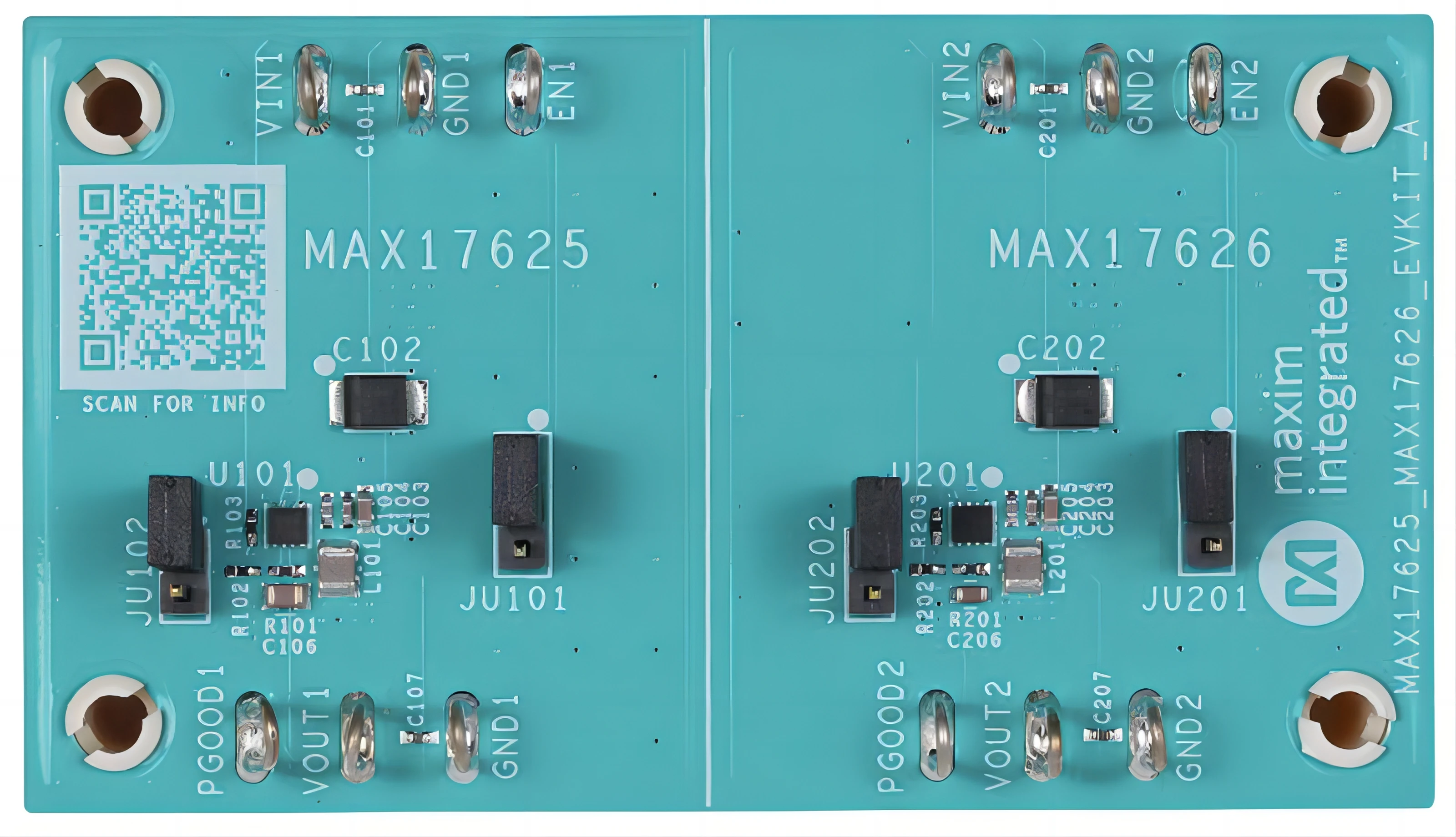 MAXIM INTEGRATED MAX17626EVKIT Evaluation Kit, MAX17626, Synchronous Step Down Converter, Power Management