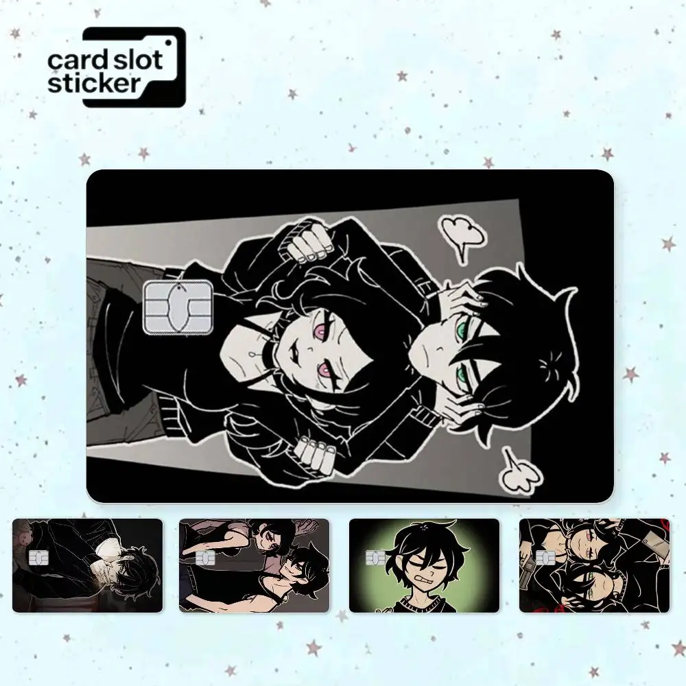 The Coffin of A-Andy and l-Leyley  Credit Card HD Stickers Game Card Decal Small Chip Waterproof Sticker Gift