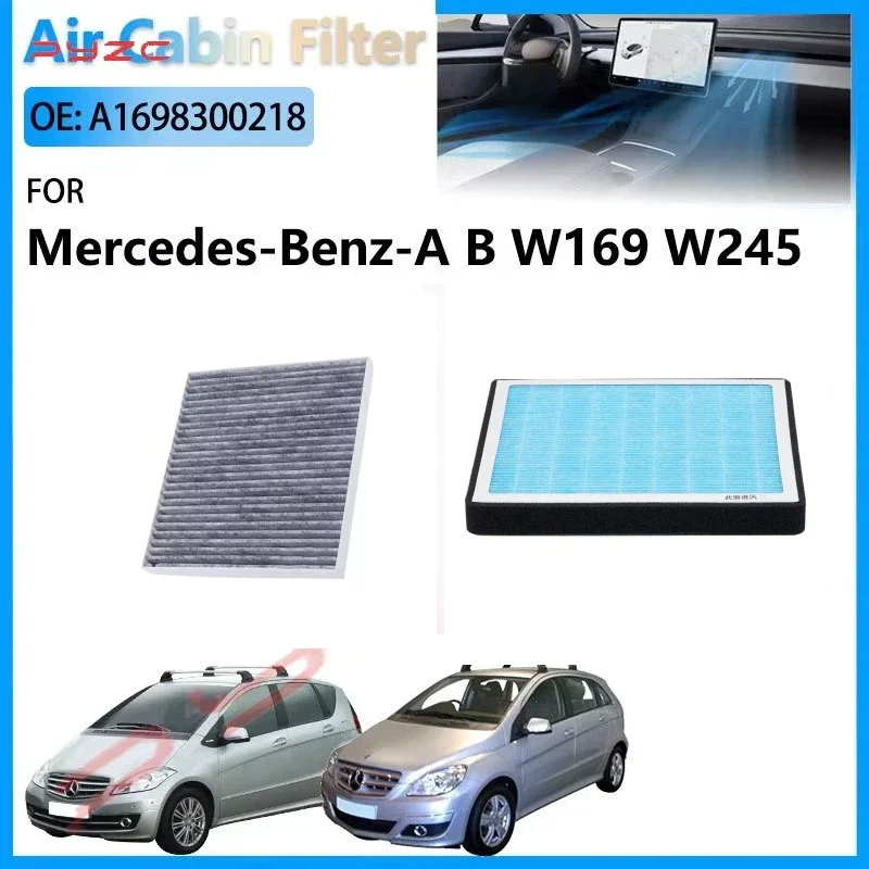 Air Conditioning Cabin Filter For Mercedes Benz A W169 Mercedes Benz B W245 200 170 150 200 160 180 200 Accessories A1698300218