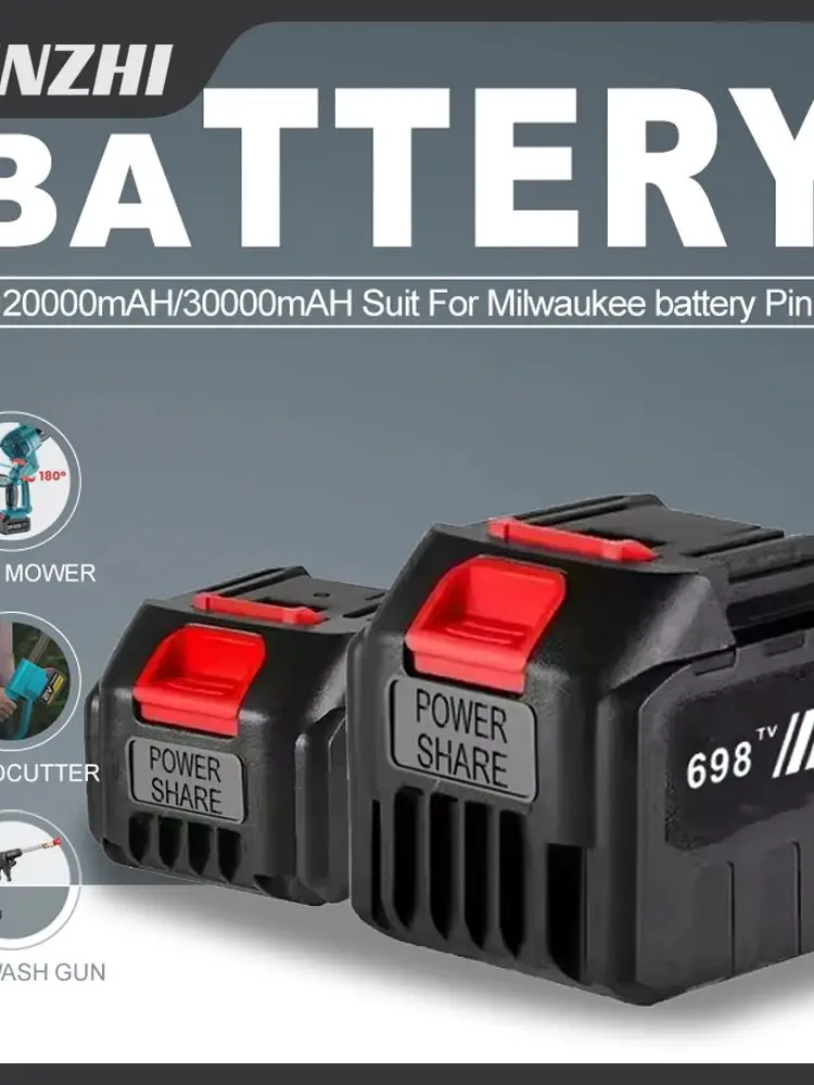 Batterie au lithium rechargeable 21V pour outil électrique sans fil Makita Dewalt batterie universelle de rechange Compatible haute capacité