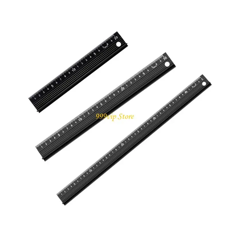 

C90C L Type Safety Ruler with Clear Scale Crafting Ruler Measurement Drafting Tool