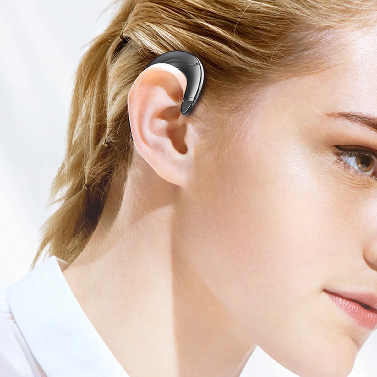 

1Pcs Waterproof Earbuds Wireless Bone Conduction Headset Ergonomic Design for Sports Running Driving Ipx5 Sweatproof