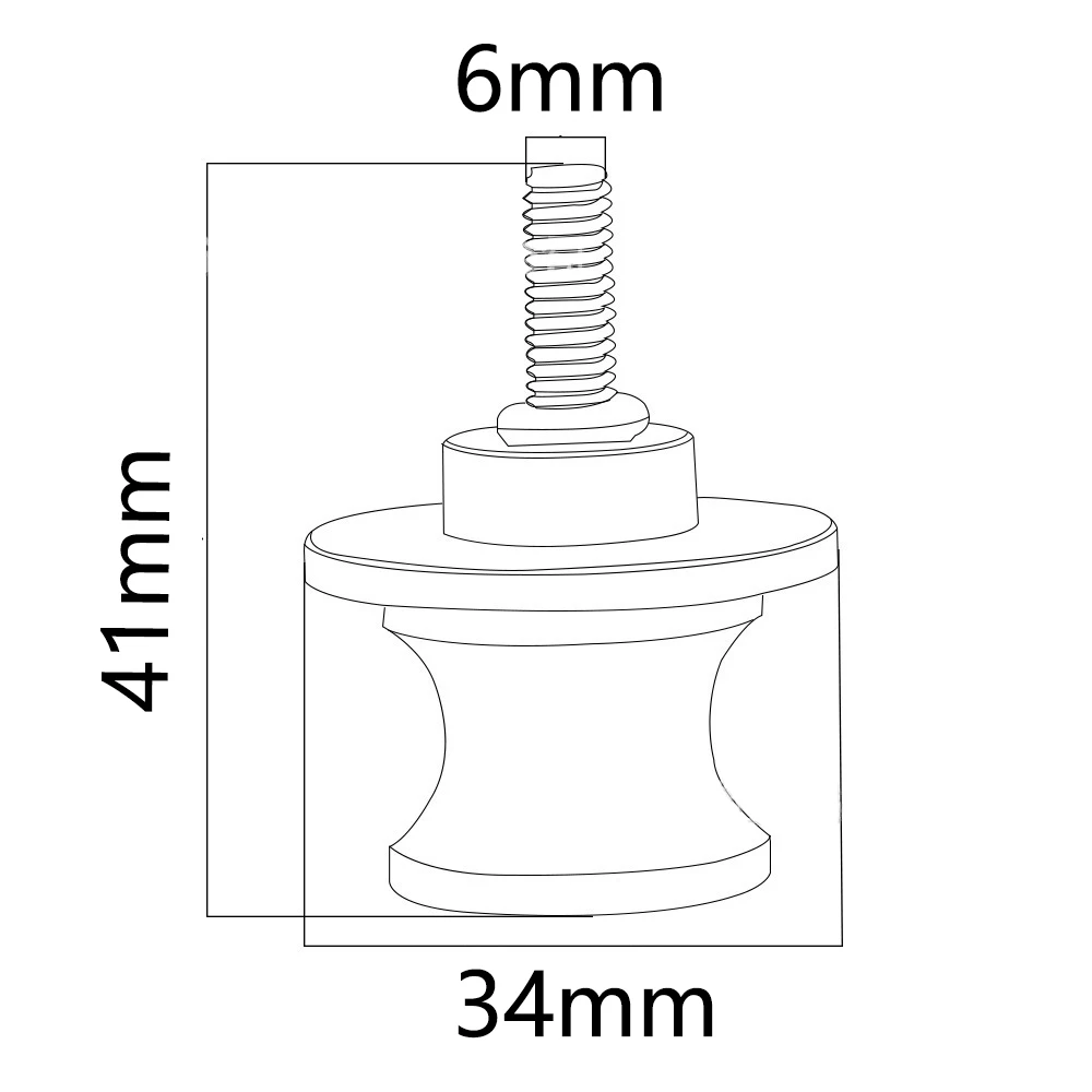M6 Hot Selling Swingarm Sliders Spools Fit For QJMOTO QJ SRT 800 800X 800SX SVT 650 X SRT700 Motorcycle Accessories Screws Stand