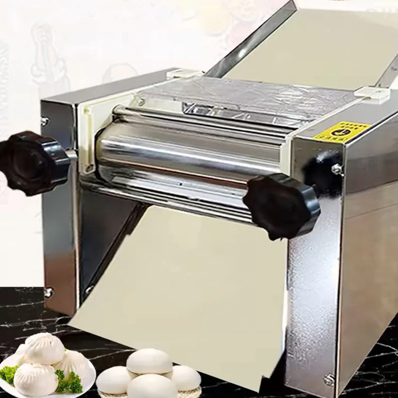 

JA Stainless Steel Automatic Dough Press Machine Noodle Maker 2.2KW Electric Motor High Capacity Commercial Use Desktop/Table