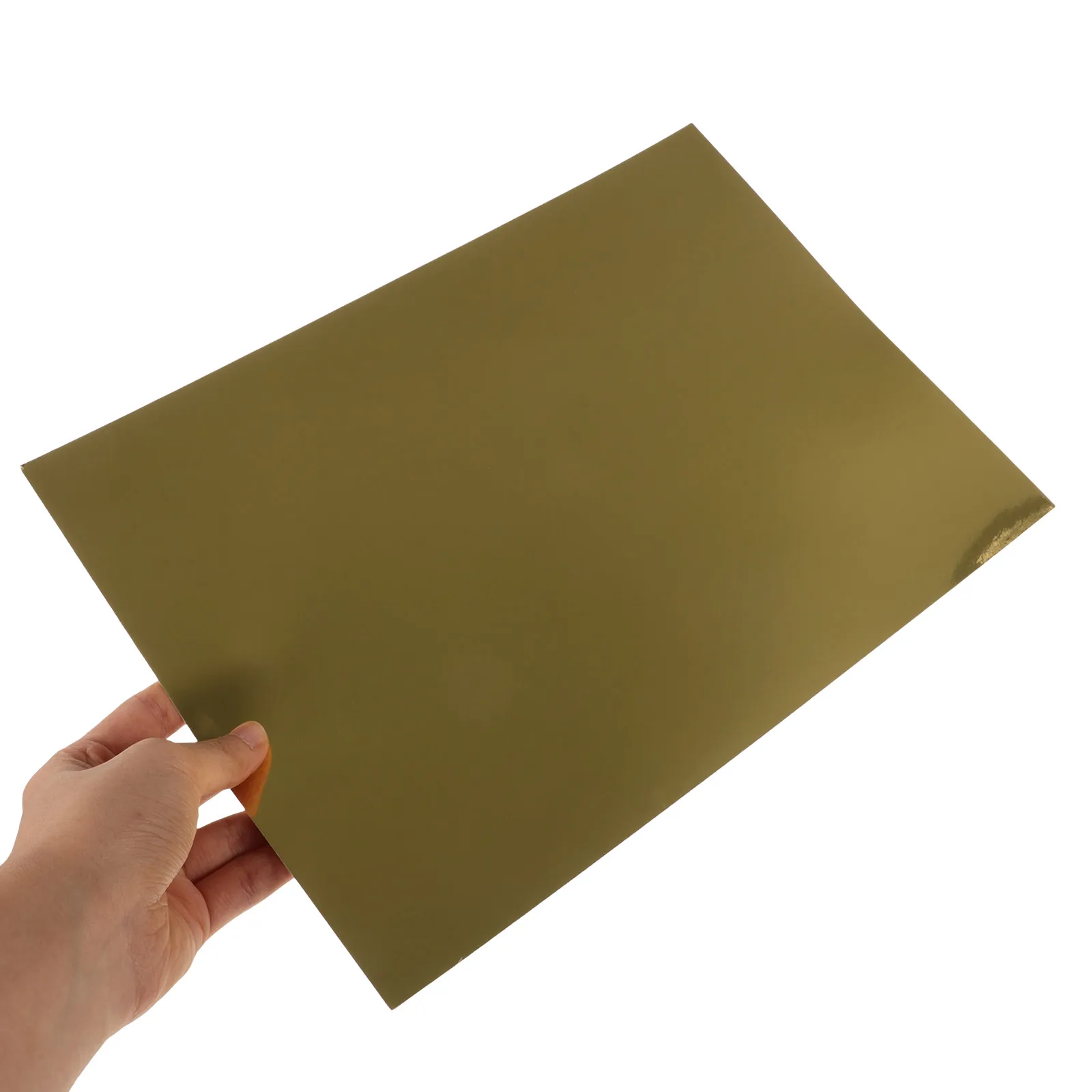 10 hojas A4 de cartón con espejo metálico, Paer, manualidades hechas a mano, papel decorativo, composición en relieve, tablón de anuncios, manual