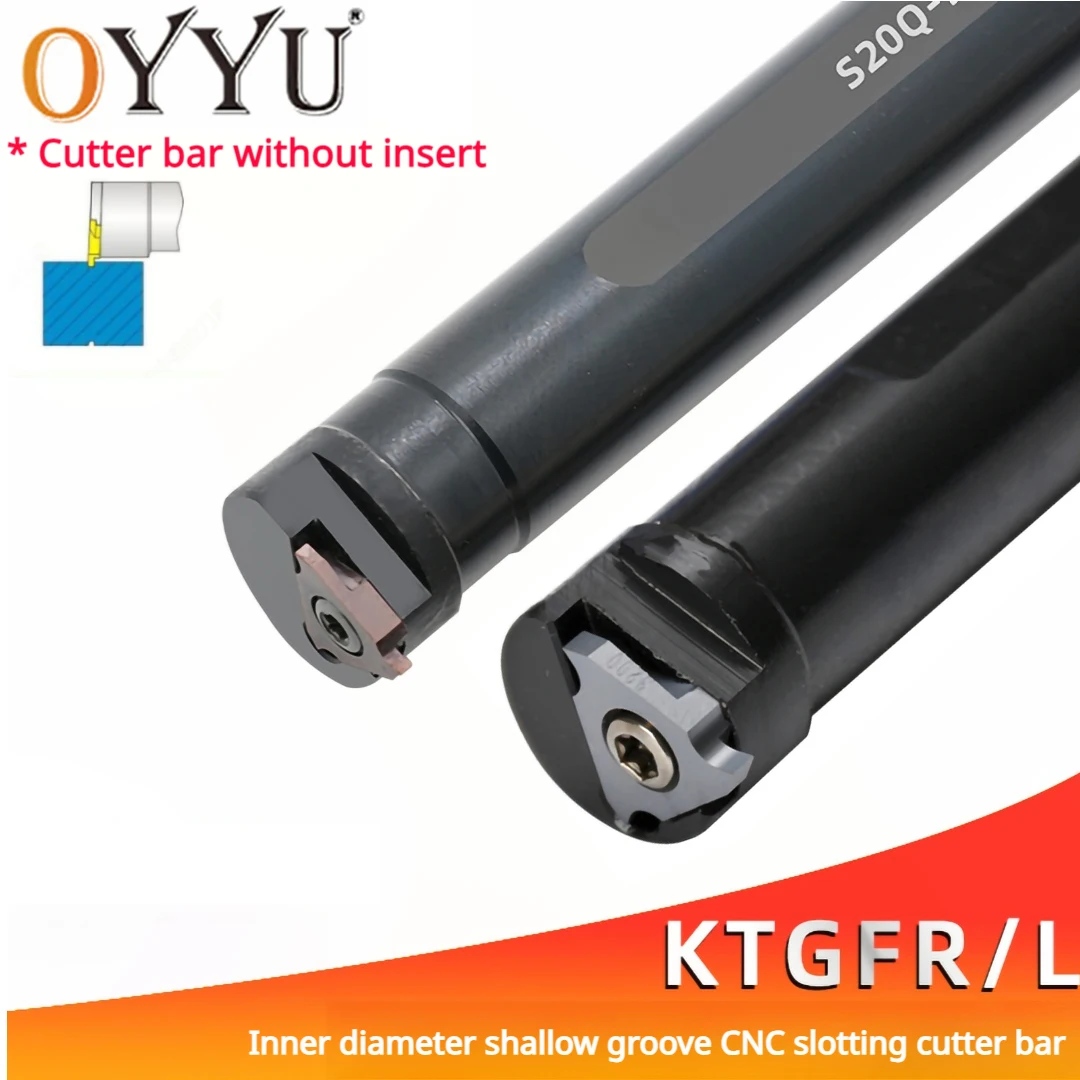 

OYYU S16N-KTGFR16 S20Q-KTGFR16 S25R-KTGFR16 Internal Grooving Tools Holder KTGFL Shank S16N S20R S25R KTGFR16 Boring Bar KTGFR