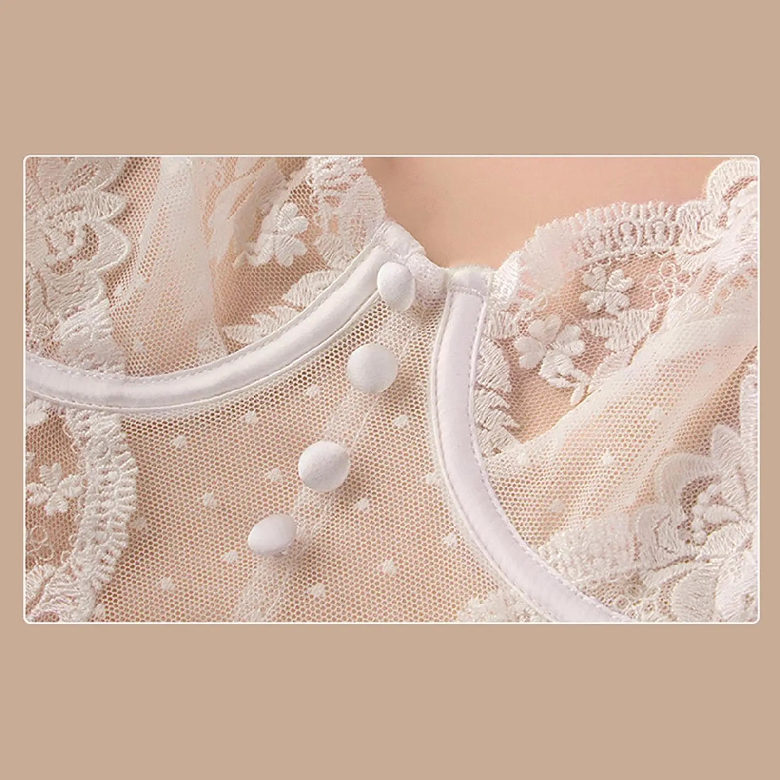 Women Lingerie Set Thin Underwear 2 Piece Bodysuit Underwire Lace Transparent Bra Panty Sets for Bridal Gift Wedding Sleepwear
