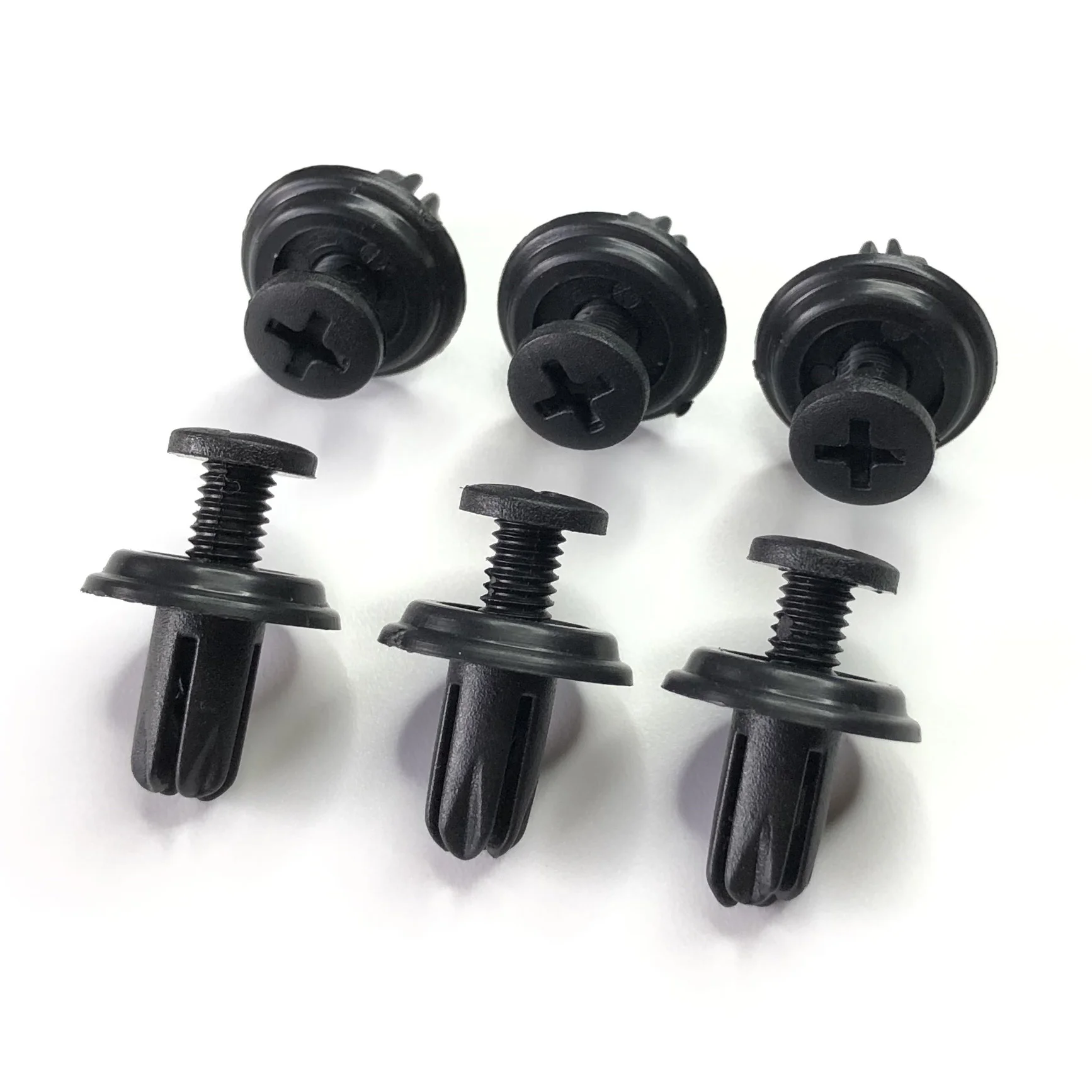 Auto Clips 6mm Plastic Trim Panel Clips Replaces For Honda 90687-SB0-013 90687-SB0-003 Fastener Clips Accessories 20/50pcs