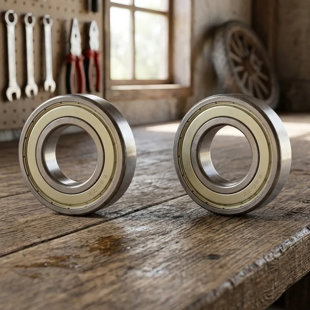 Sealed Ball Bearing 6207RS Bearing For Harsh Conditions Black silver High Performance Ball Bearing Deep Groove Ball Bearing