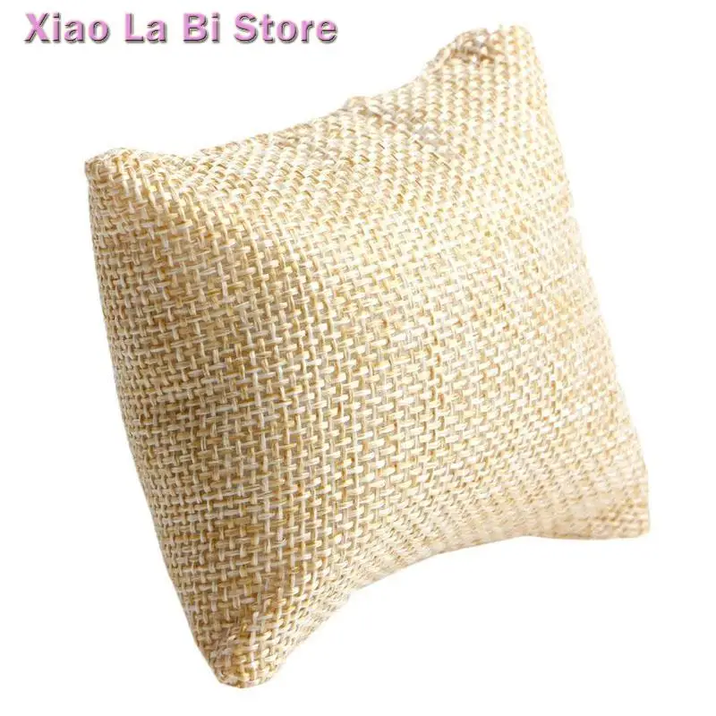 

XXFD Watch Display Pillow Cotton Linen Pillow Watch Bracelet Jewelry Display Props