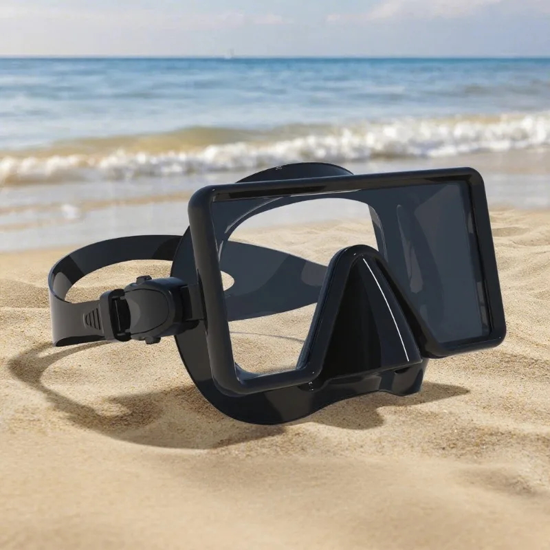 

Professional Adult Scuba Diving Mask Set – HD Anti-Fog Lens, UV Protection, Adjustable Snorkeling & Swimming Goggles for Divers