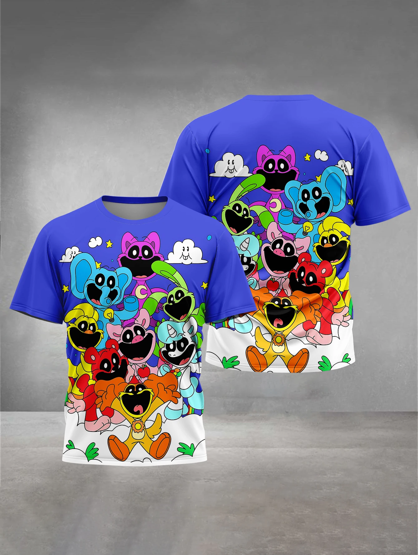 CARTOON CRITTERS 3D Print Baby Clothing 5 to 14 Years Male Outdoor Clothes for Children Boy Girl Child T-Shirt Top Shirts