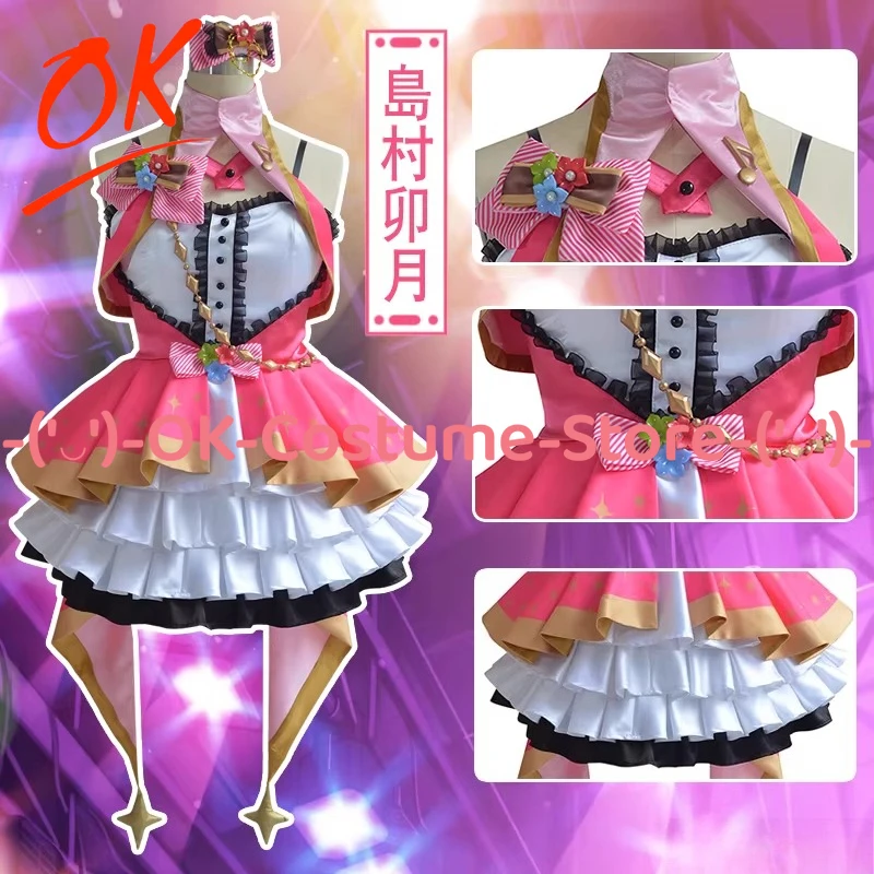

Костюм для косплея The Idolmaster Cinderella Girls: Новое поколение — Удзюки Шимамура, Рин Шибуя, Мио Хонда. Униформа айдолов, праздничный костюм.
