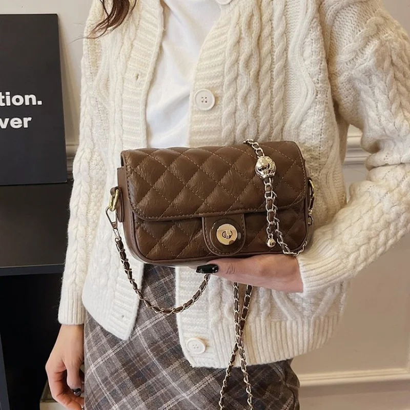 

Famous Designer Leather Women's Tote Bag Fashionable Elegant Crossbody Handbag For Ladies Simple Casual Vintage Daily Bag​