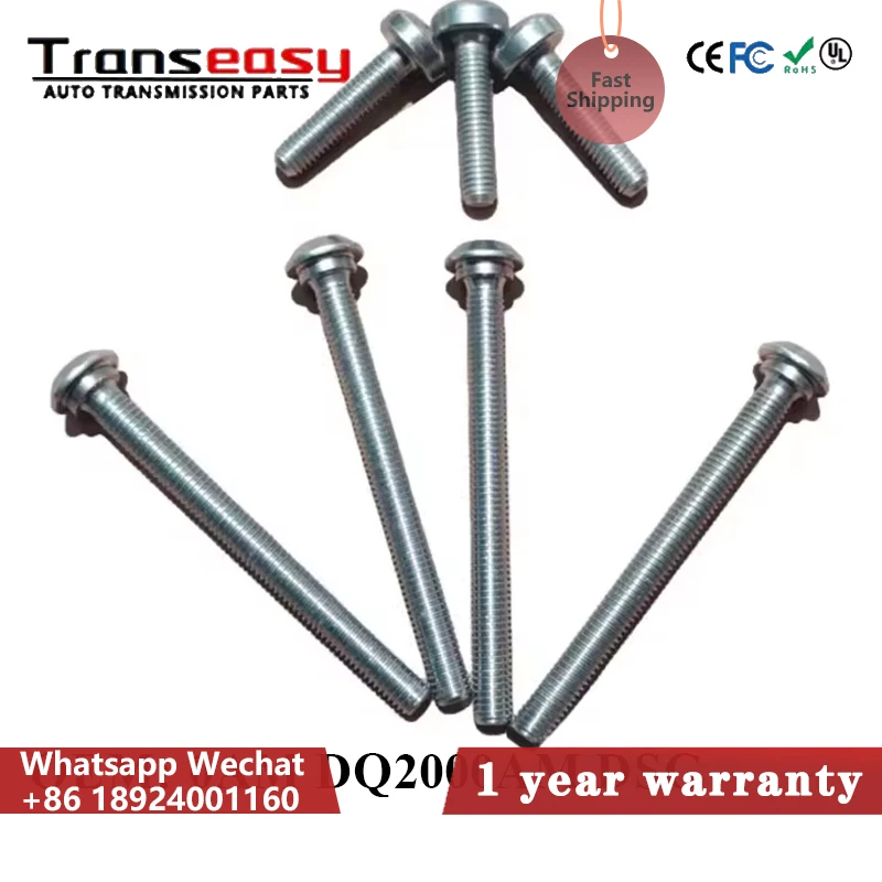 Valve Body Screws 4 Long 3 Short   7PCS NEW 0AM DSG Gearbox DQ20 VKit for VW Golf AUDI SKODA Car Accessories