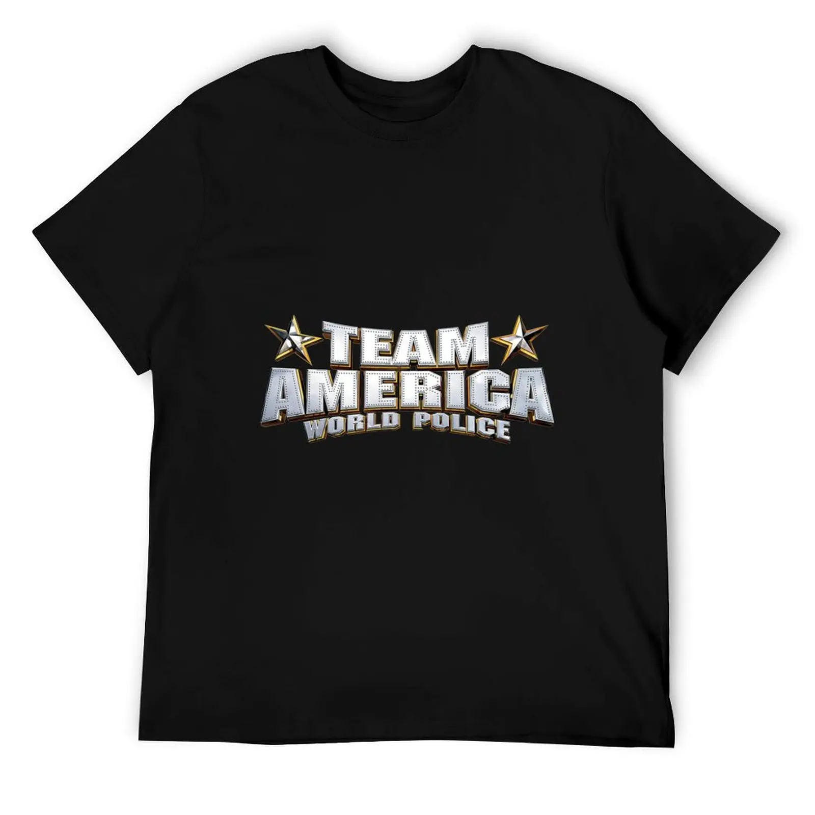

Team America World Police Logo T-Shirt works with all colors T-Shirt man t shirt cotton man t shirts for men T-Shirt