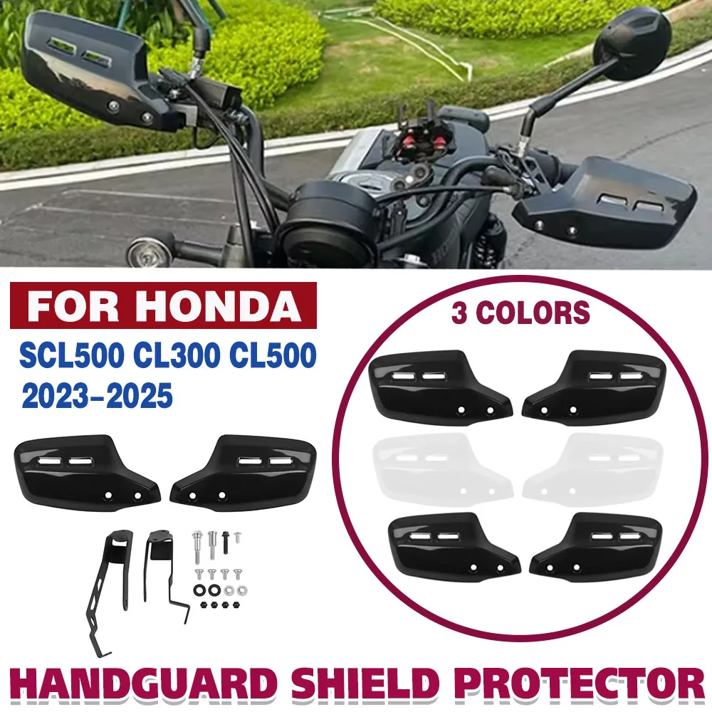 For Honda CL250 CL500 CL 300 CL 500 SCL500 2023-2025 Motorcycle Handguard Shield Hand Guard Protector Windshield CL300 SCL 500